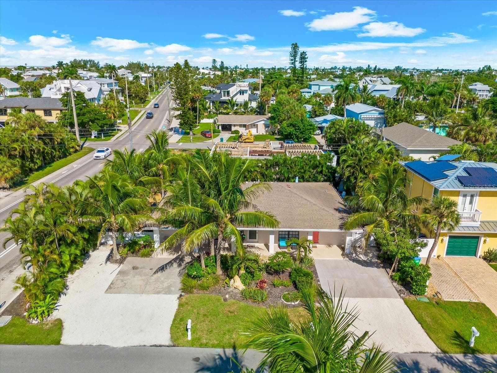 400 75th St - Aerial View - 400 75TH ST, HOLMES BEACH