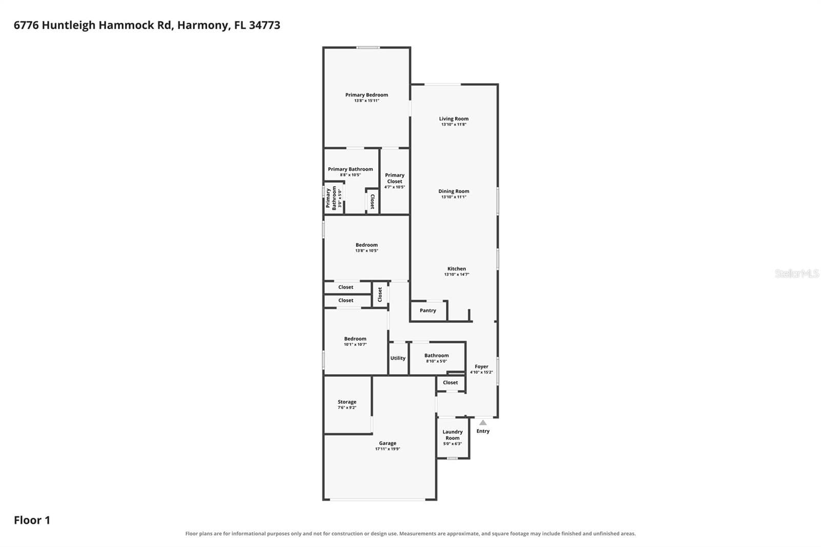 Single Family Residence at 6776 HUNTLEIGH HAMMOCK RD, ST CLOUD, photo 27 of 35