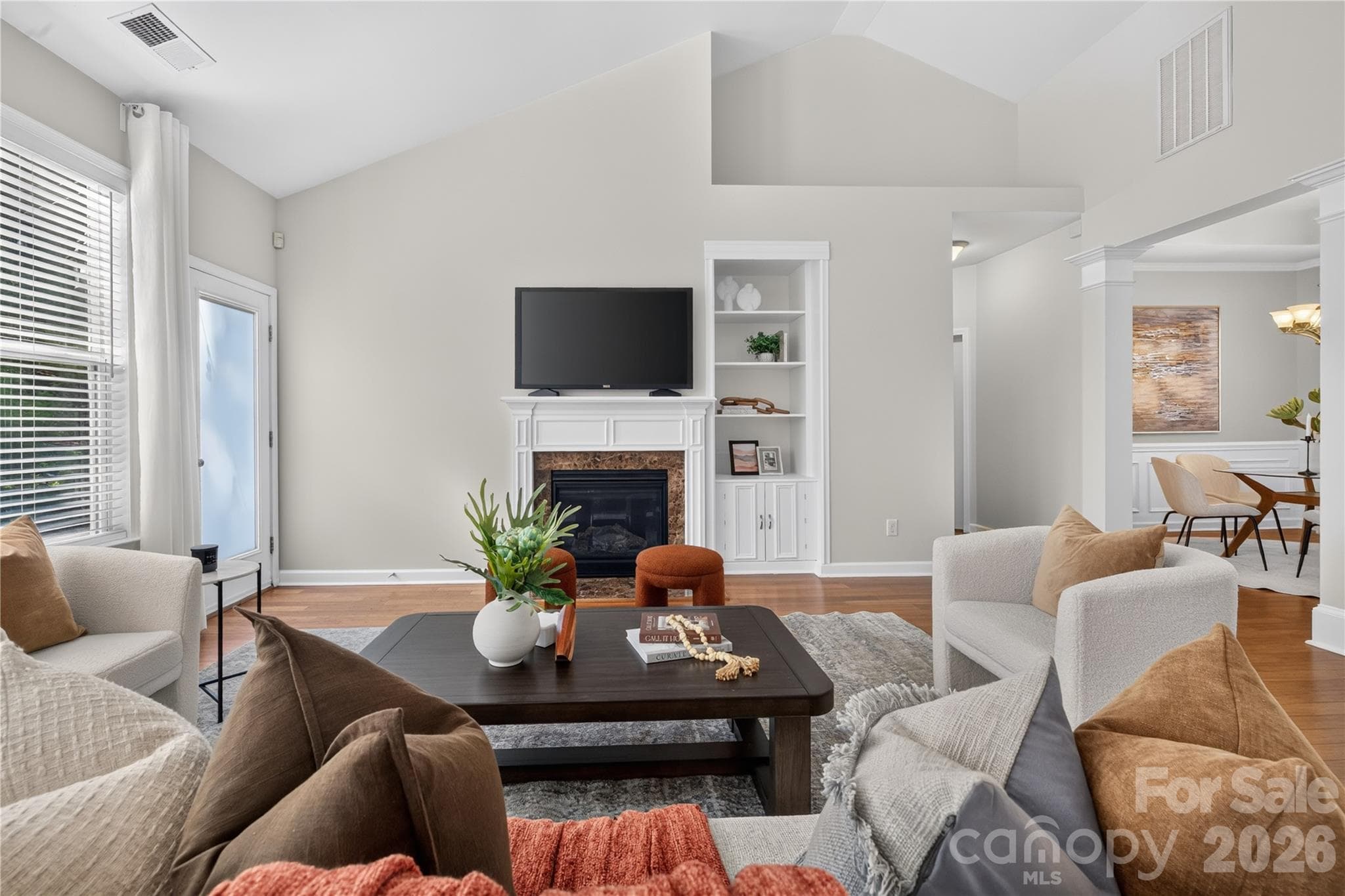 Living Room - 17119 Caldwell Track Drive, Huntersville