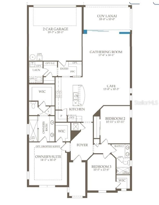 Floorplan - 2122 LONG SPUR, ODESSA