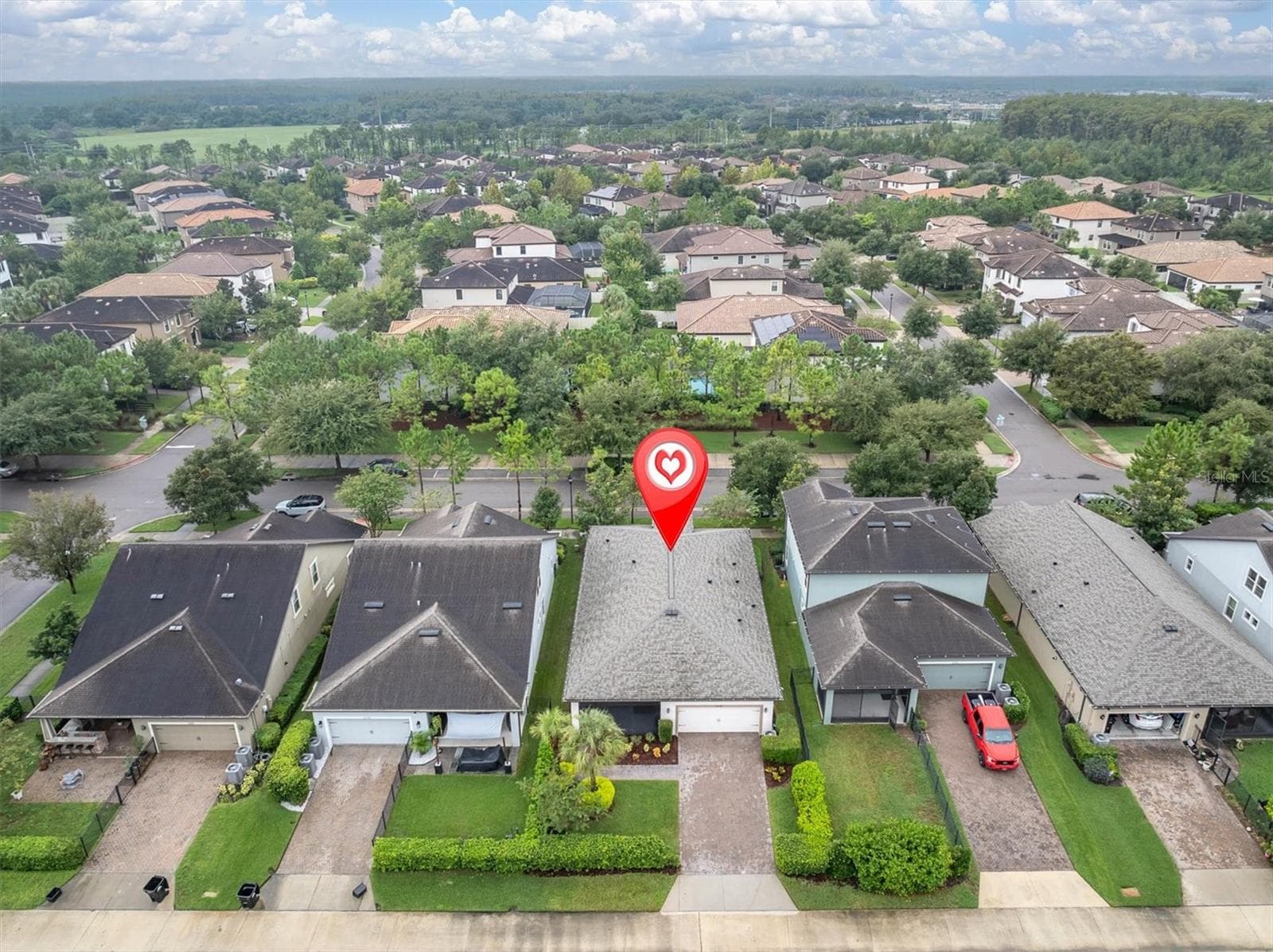 Aerial view of the neighborhood - 2122 LONG SPUR, ODESSA