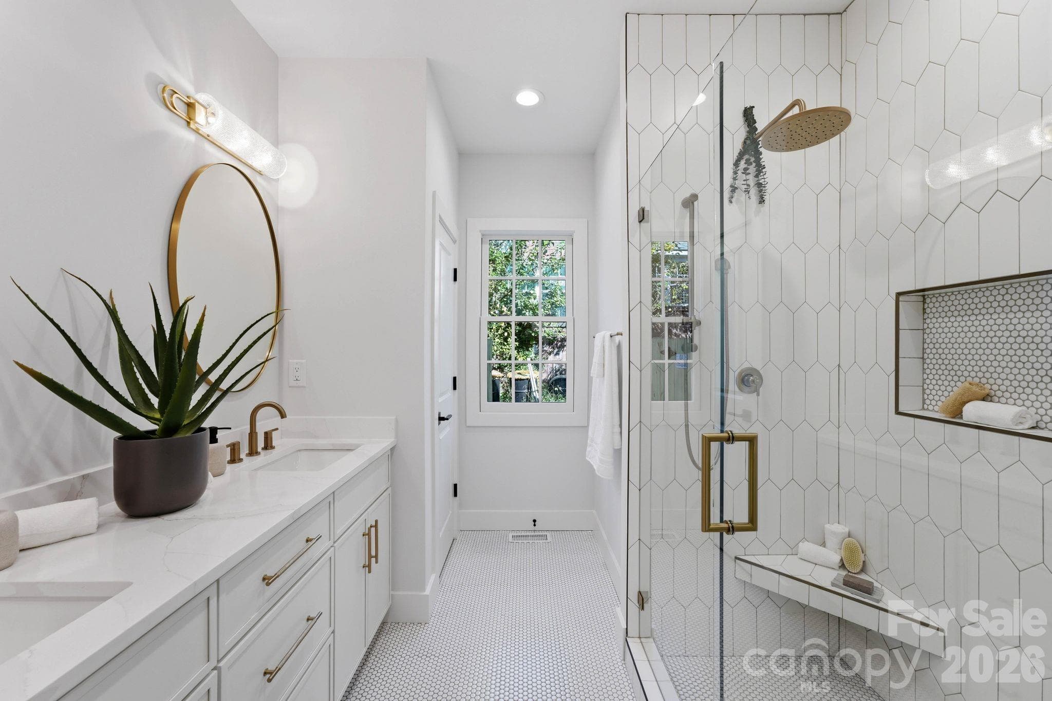 Guest bathroom (main level) - 1740 Merriman Avenue, Charlotte