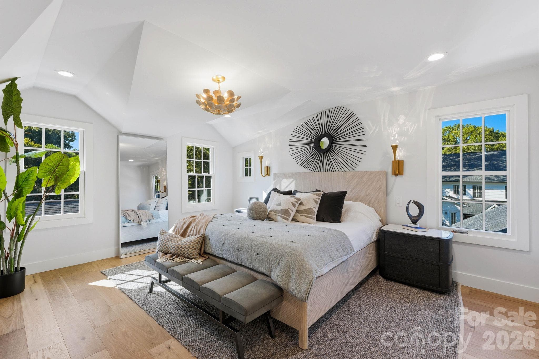 Primary bedroom - 1740 Merriman Avenue, Charlotte