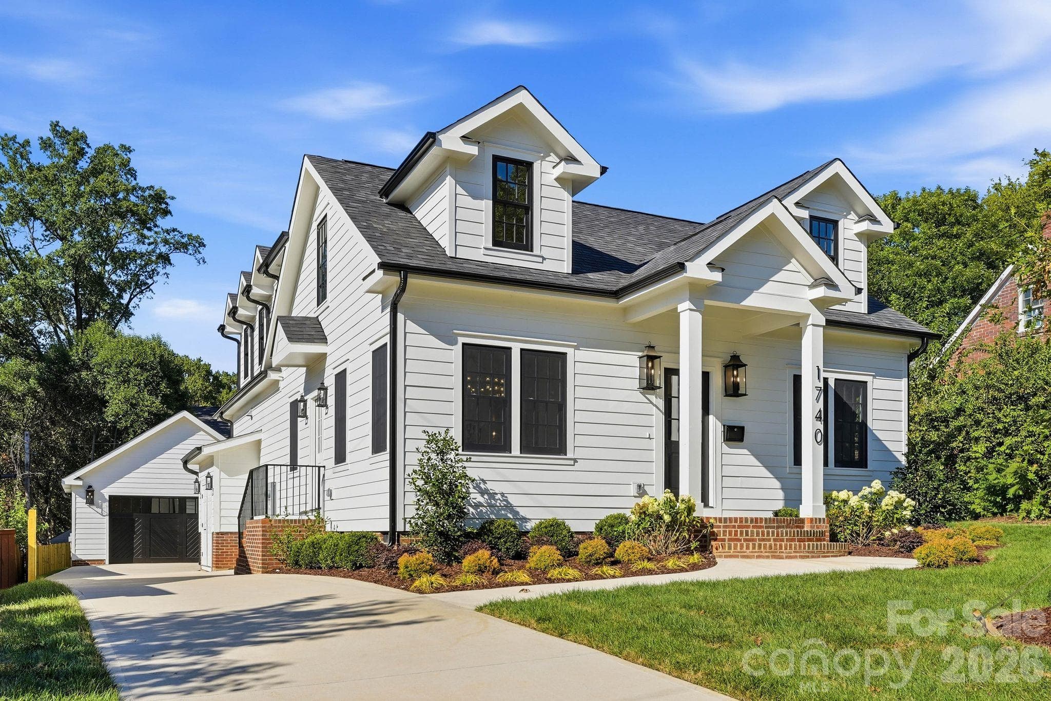 Side daytime exterior - 1740 Merriman Avenue, Charlotte