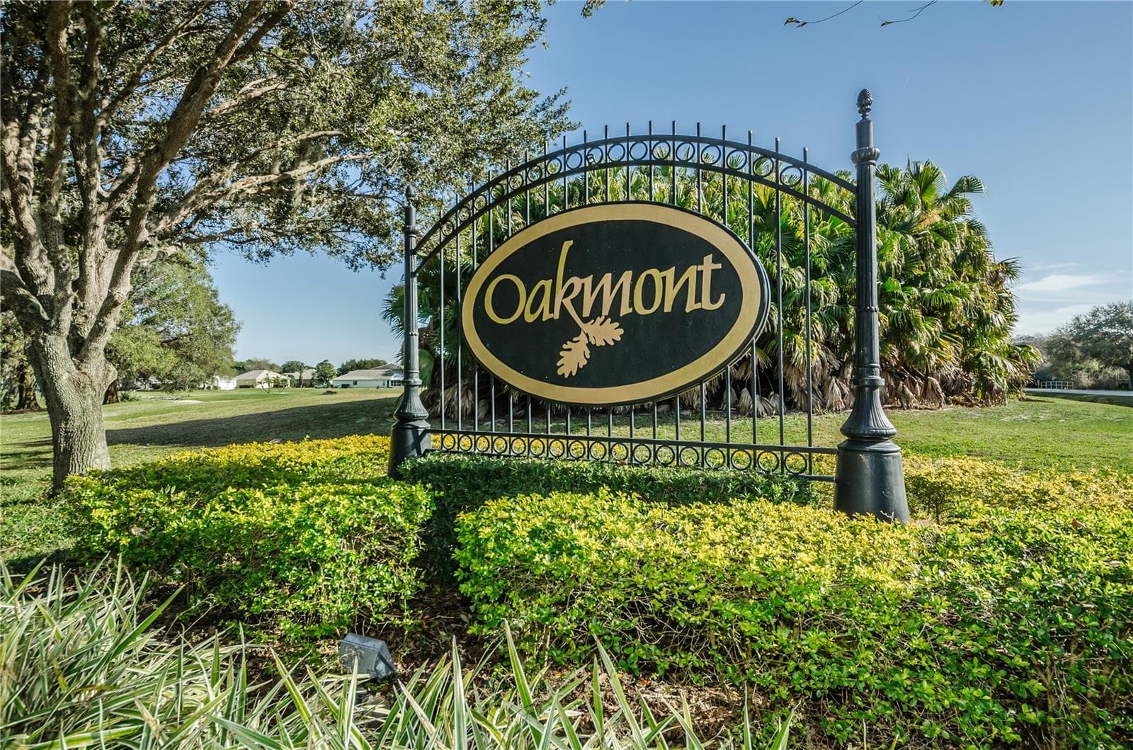 Oakmont Sign - 4008 SILK OAK LN, PALM HARBOR