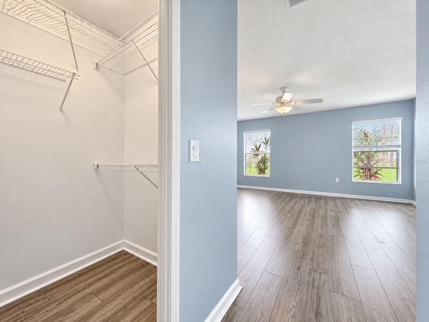 Primary Bedroom right side walk-in closet - 18709 SUMMERSONG DR, HUDSON