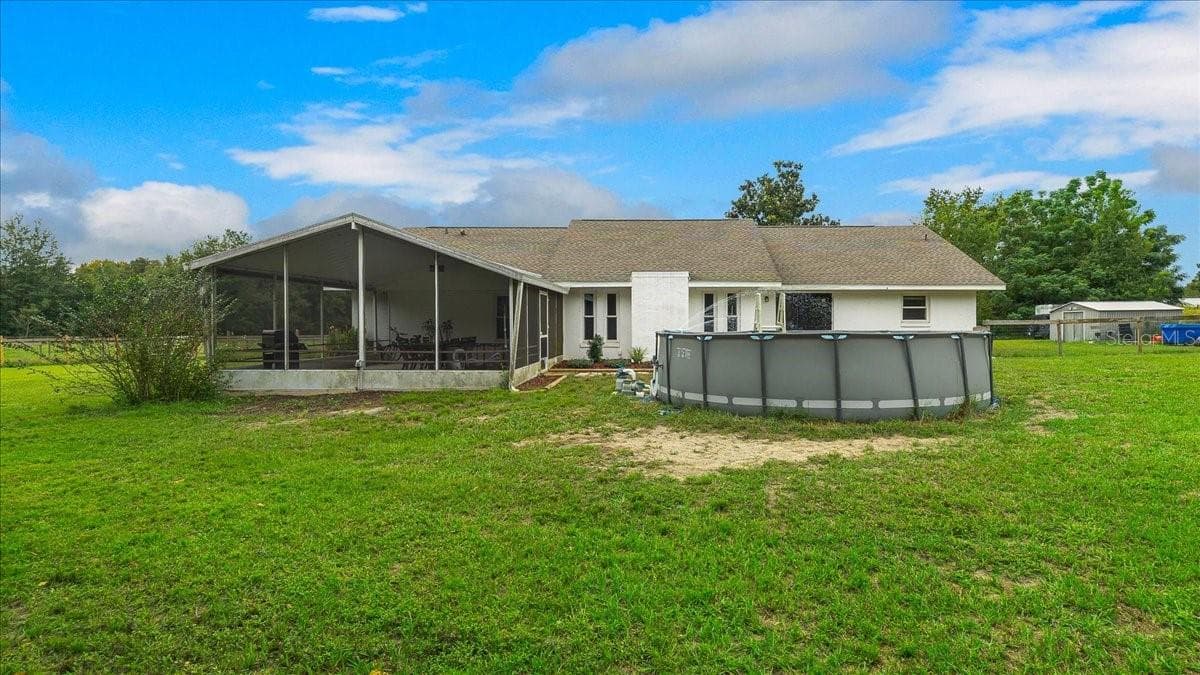 Back View - 14871 SE 41ST CT, SUMMERFIELD
