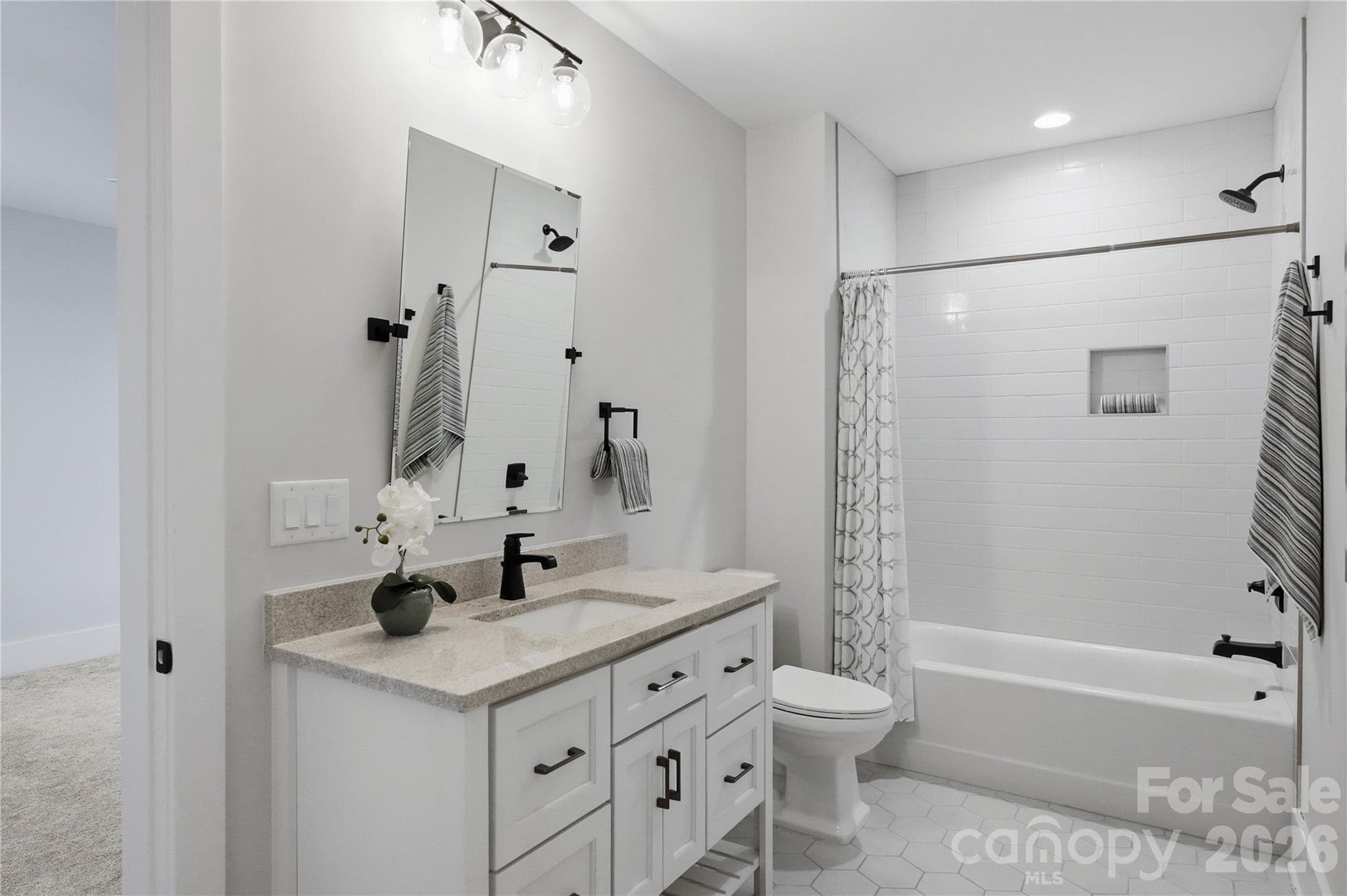 Full bath basement - 644 Normandy Road, Mooresville