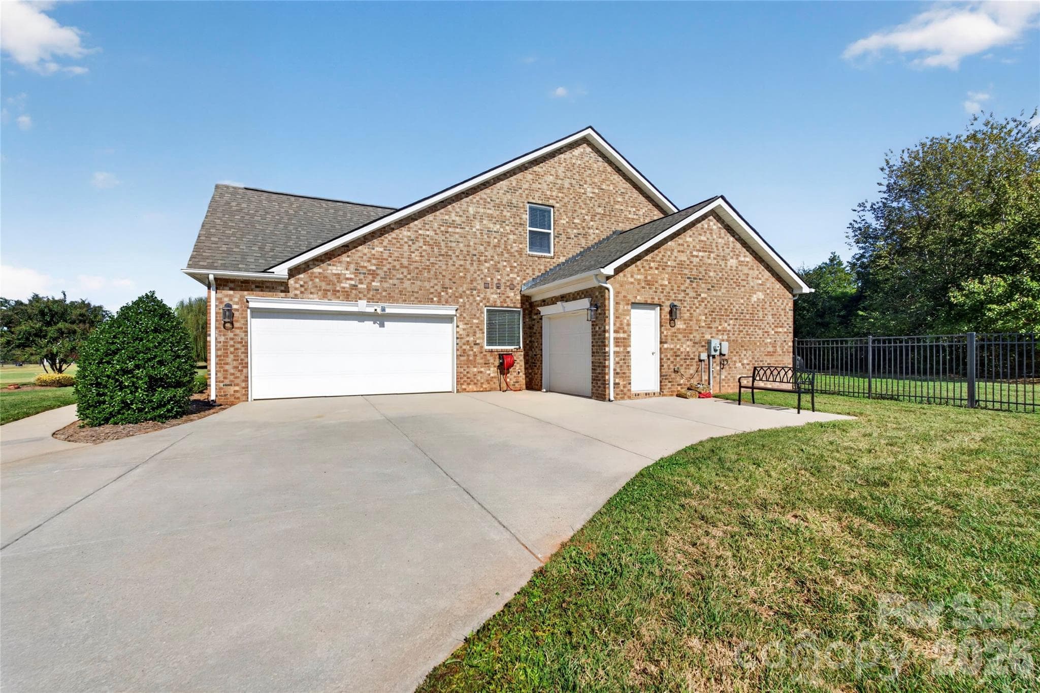 One of only a handful of three car garage homes in the subdivision. - 2117 Belle Regal Circle, Rock Hill