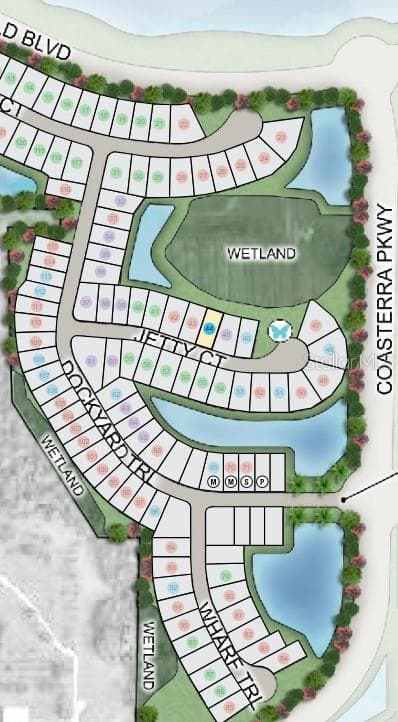 Palms at Coasterra Sitemap - 7334 JETTY CT, PALMETTO