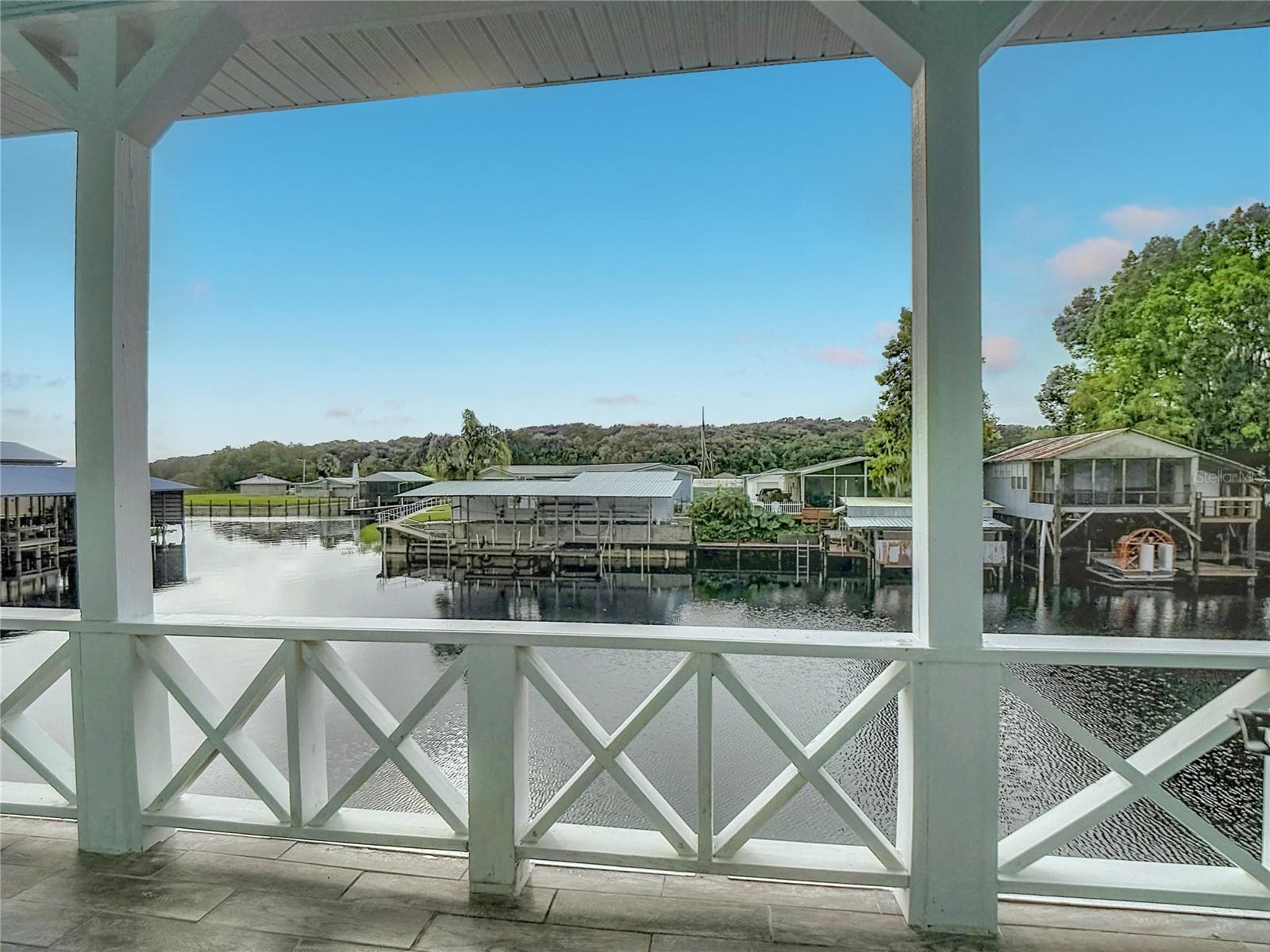Breathtaking views off of the back porch - 166 CATFISH ST, HAINES CITY