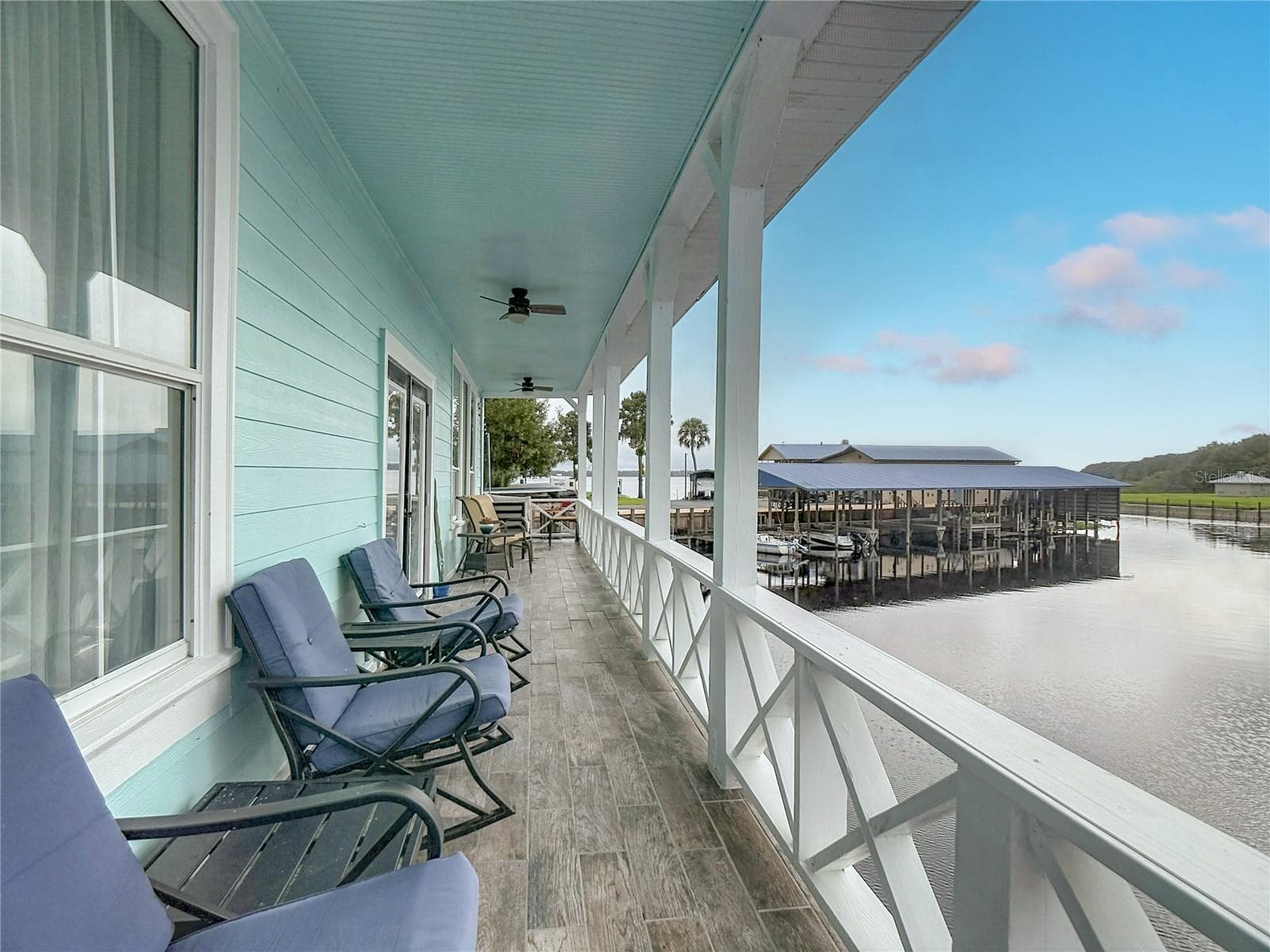 Breathtaking views off of the back porch - 166 CATFISH ST, HAINES CITY