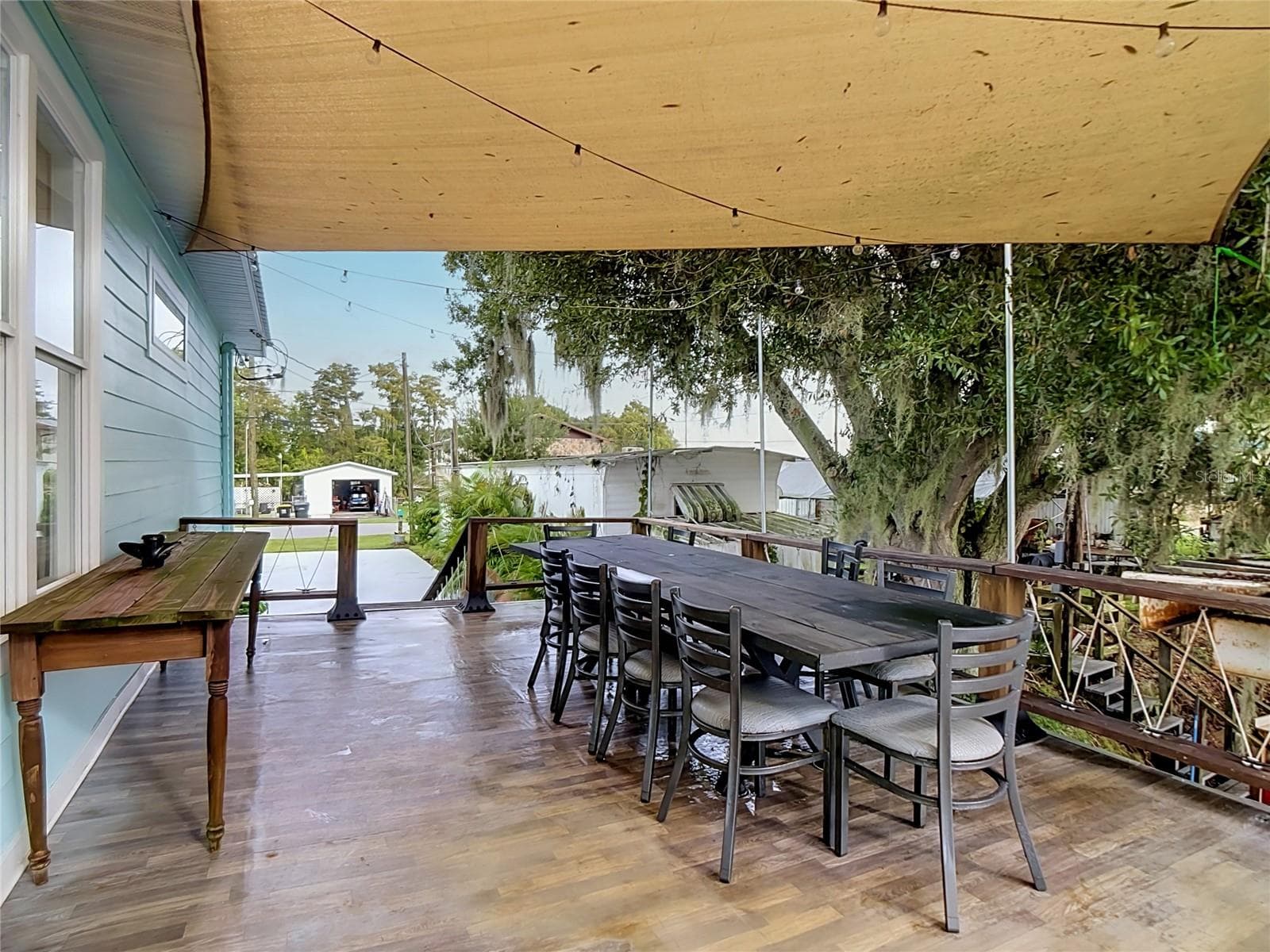 Side porch - 166 CATFISH ST, HAINES CITY