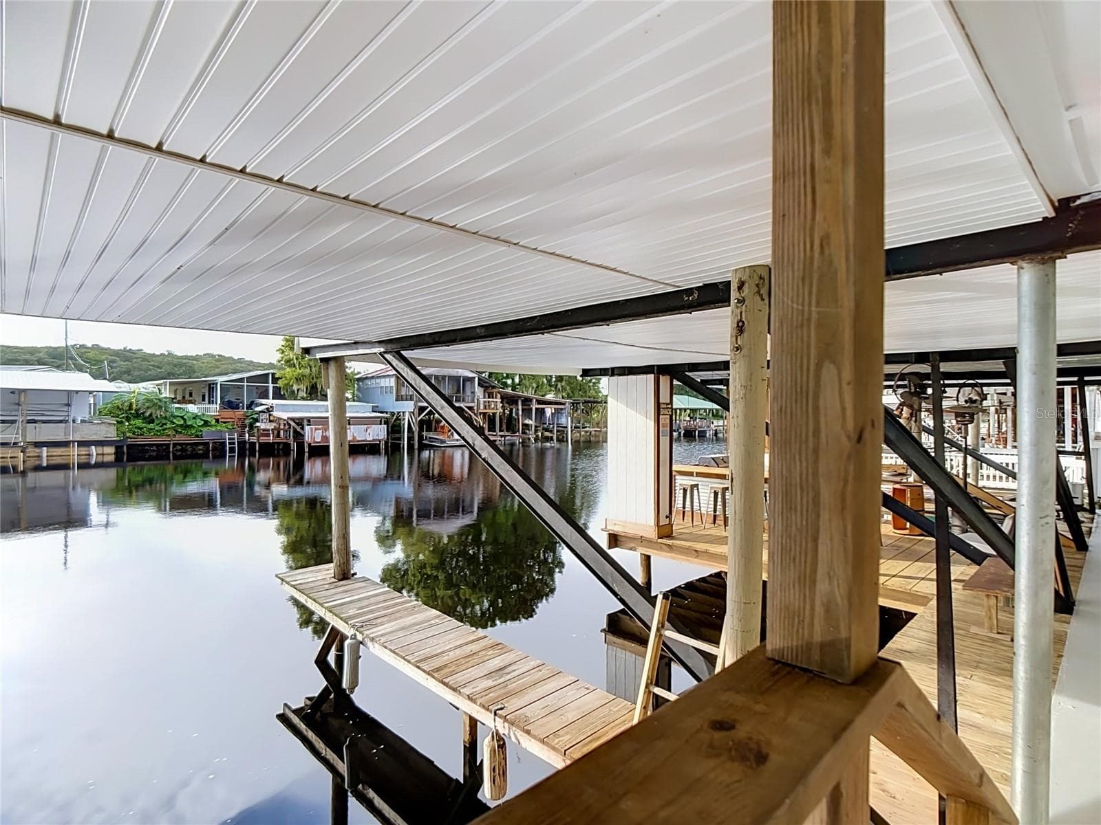 One of three boat slips - 166 CATFISH ST, HAINES CITY