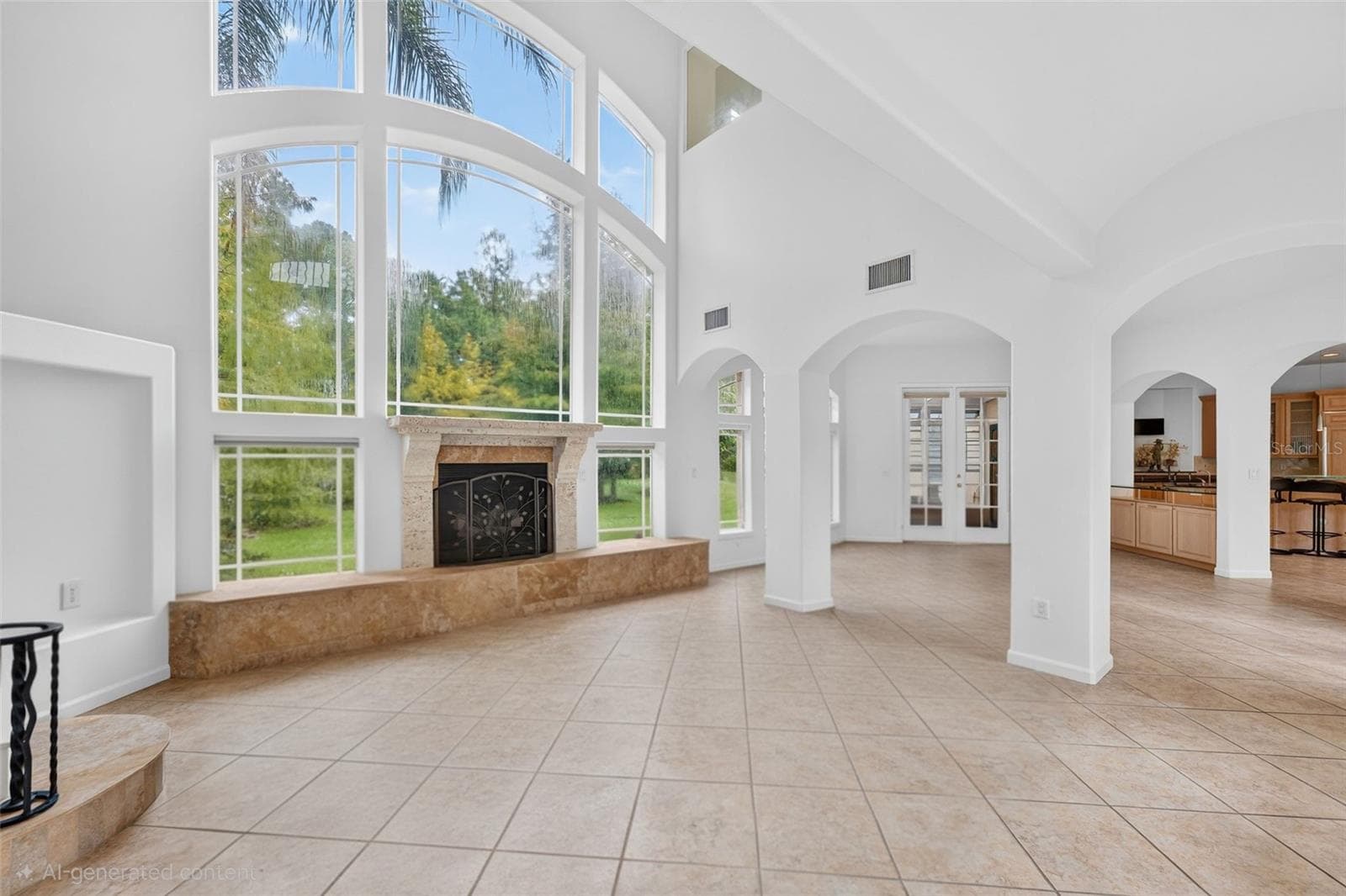 Living Room View from Foyer - 779 E CHAPMAN RD, OVIEDO
