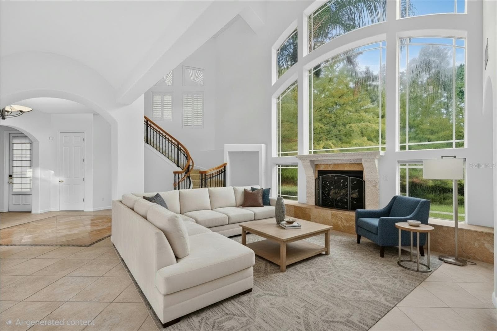 Living Room Furnished - 779 E CHAPMAN RD, OVIEDO