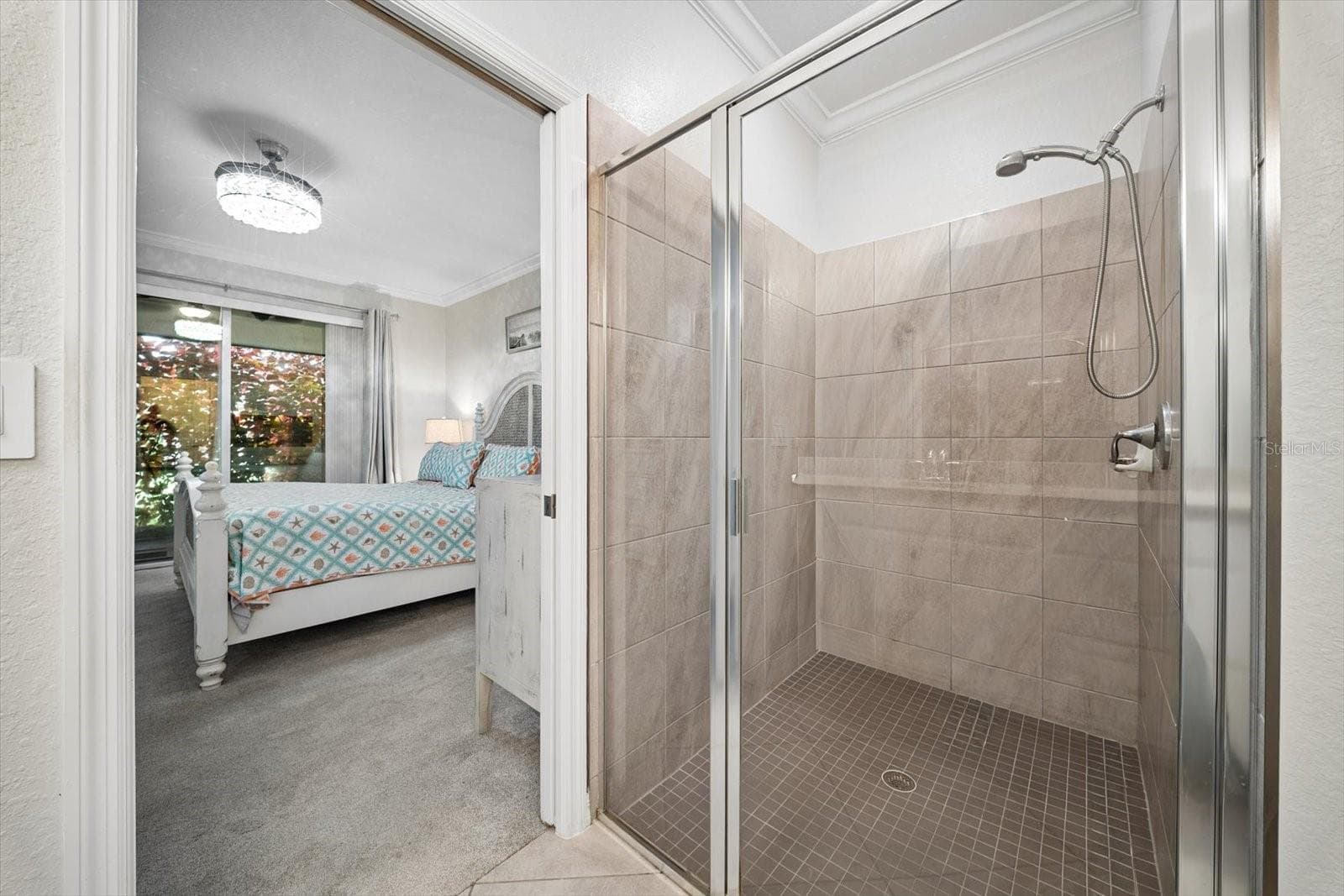 GLASS ENCLOSED SHOWER - 2324 SPRINGHAVEN LN, LAKEWOOD RANCH