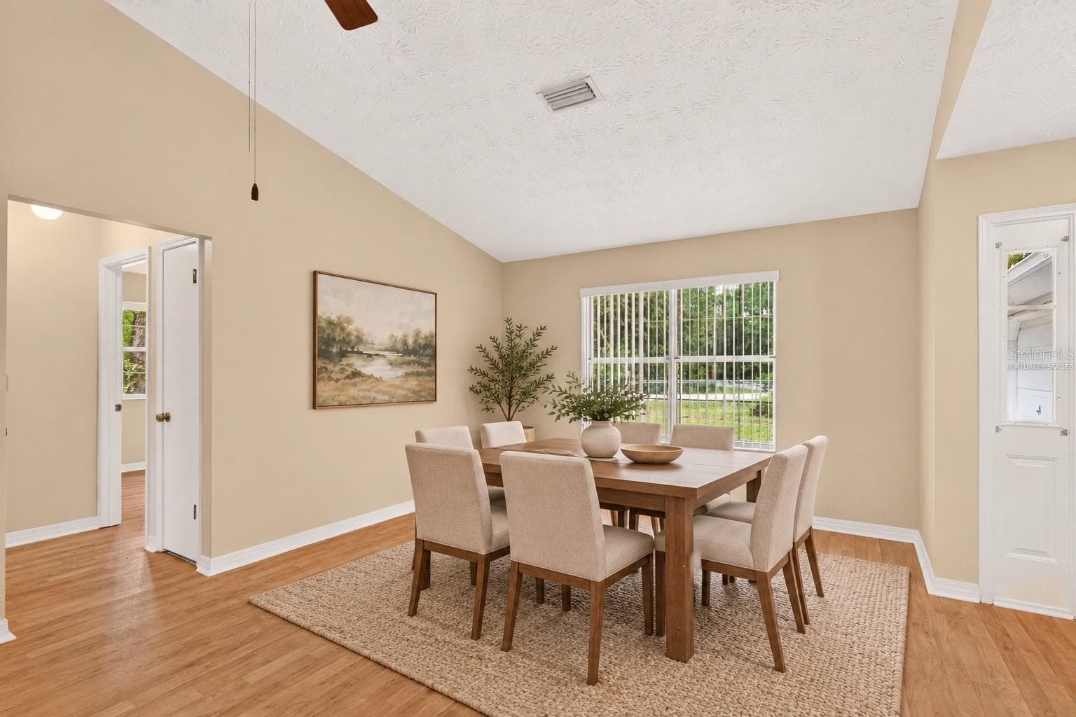 Dining Room Virtually Staged - 6542 SW COUNTY RD 100A, STARKE