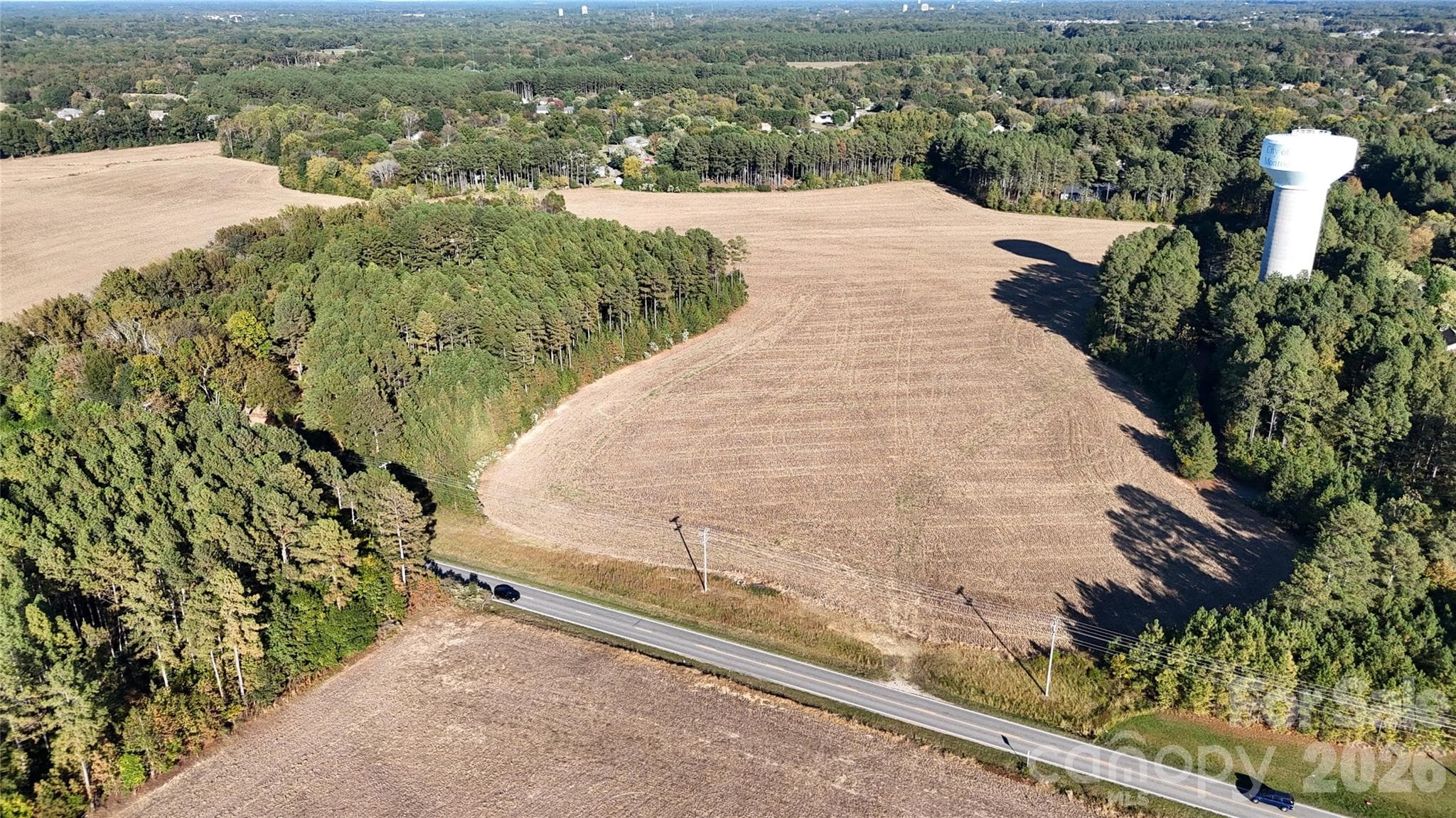 Acreage at 000 S Rocky River Road, Monroe, photo 4 of 13