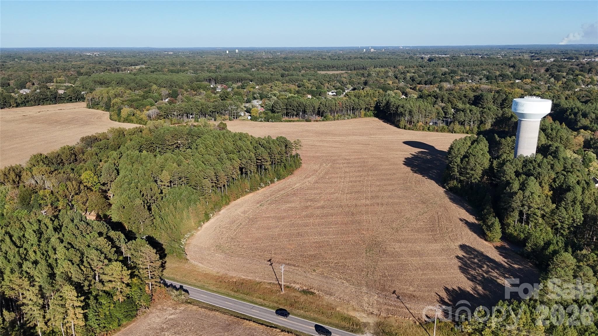 Acreage at 000 S Rocky River Road, Monroe, photo 13 of 13