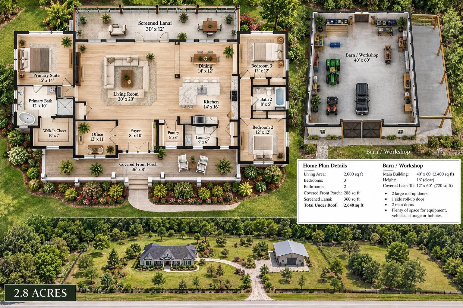 FLOORPLAN - 26714 BLOOMFIELD AVE, YALAHA