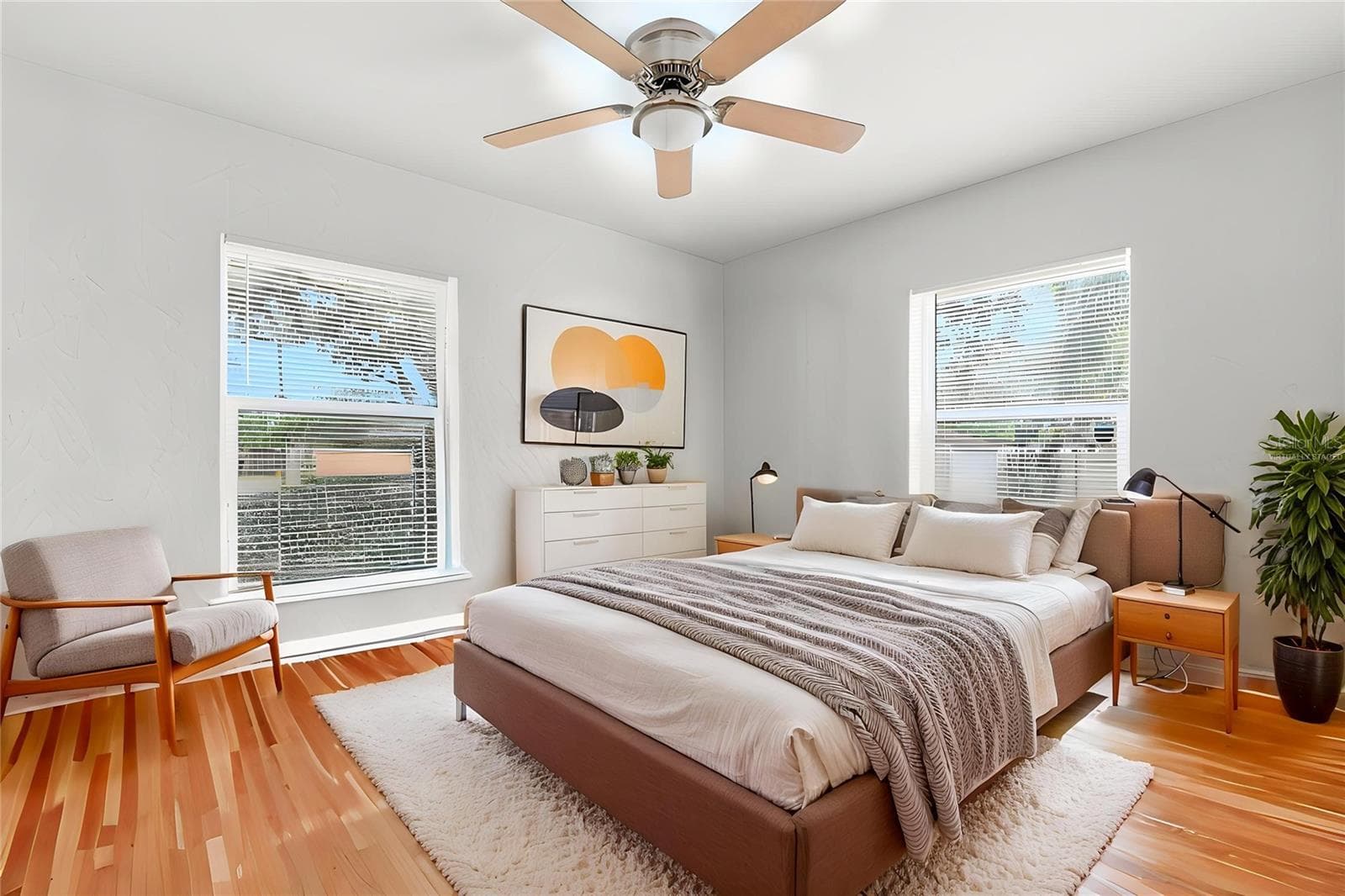 Virtually Staged Second Bedroom - 4567 25TH AVE N, ST PETERSBURG