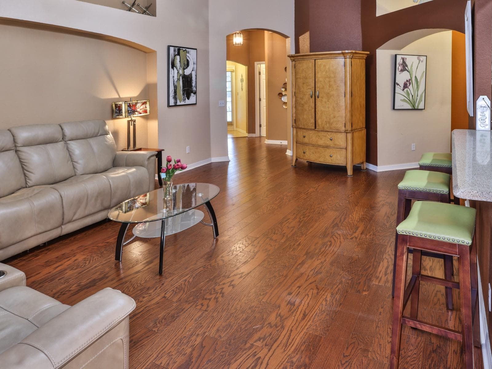 Living room - 8249 PEAK AVE, LAKELAND