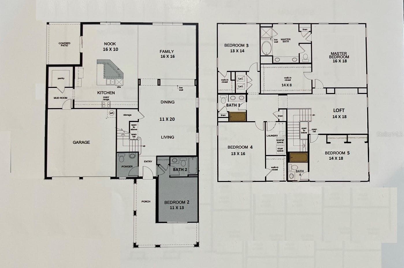 Floor Plan - 14037 PECAN ORCHARD DR, WINTER GARDEN
