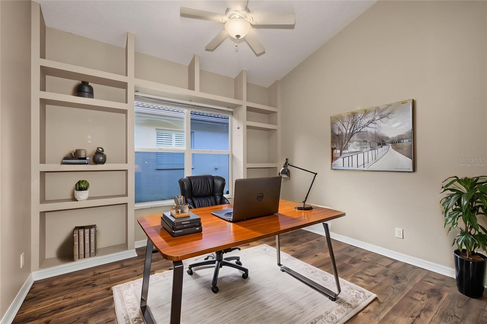 Office Virtually Staged - 4008 SILK OAK LN, PALM HARBOR