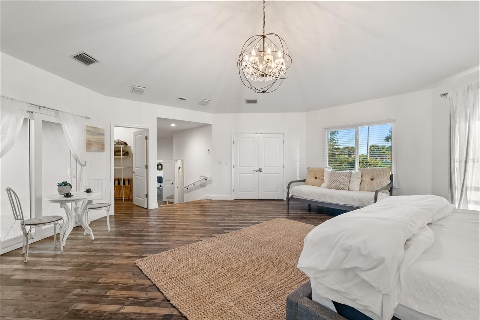 Primary suite: Spacious coastal retreat with ocean views, two large walk-in closets, and access to an oversized composite terrace overlooking the Atlantic - 2707 S ATLANTIC AVE, DAYTONA BEACH SHORES