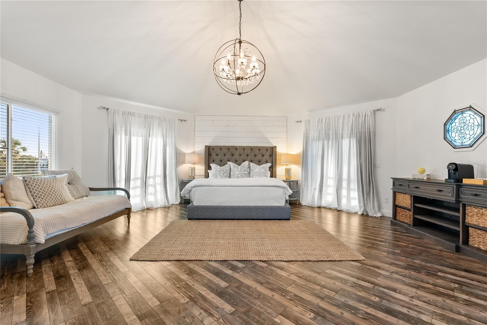 Primary suite: Spacious coastal retreat with ocean views, two large walk-in closets, and access to an oversized composite terrace overlooking the Atlantic - 2707 S ATLANTIC AVE, DAYTONA BEACH SHORES