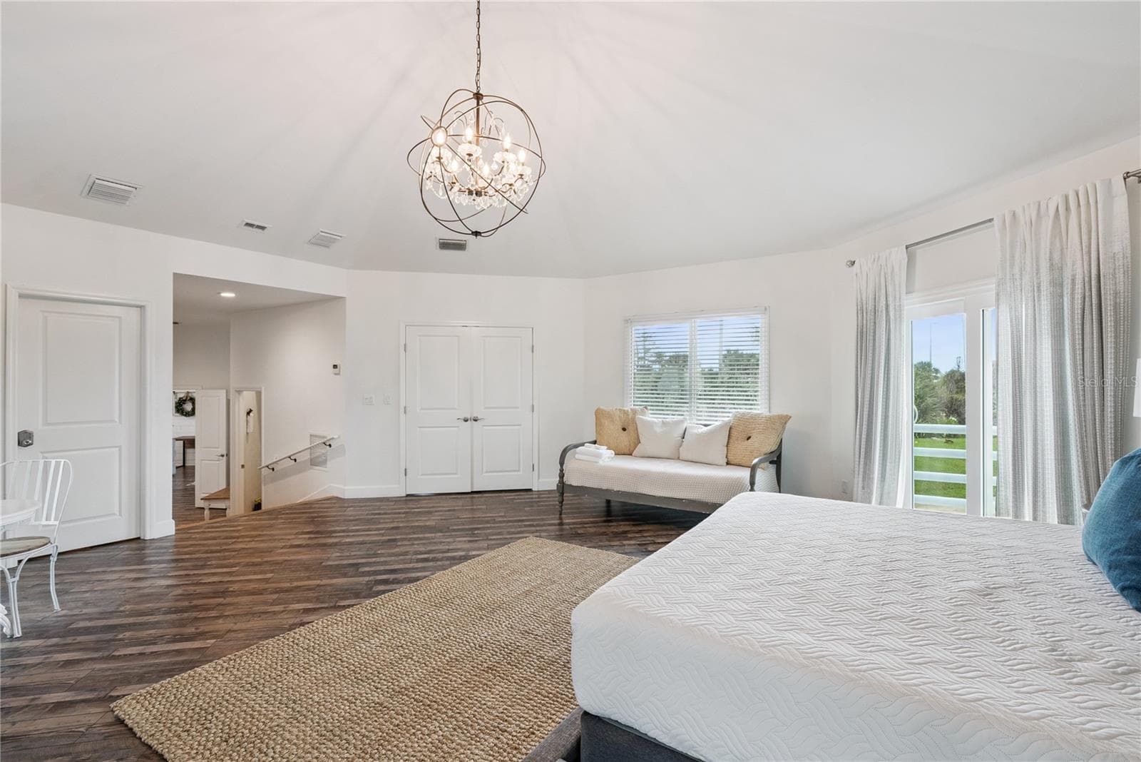 Primary suite: Spacious coastal retreat with ocean views, two large walk-in closets, and access to an oversized composite terrace overlooking the Atlantic - 2707 S ATLANTIC AVE, DAYTONA BEACH SHORES