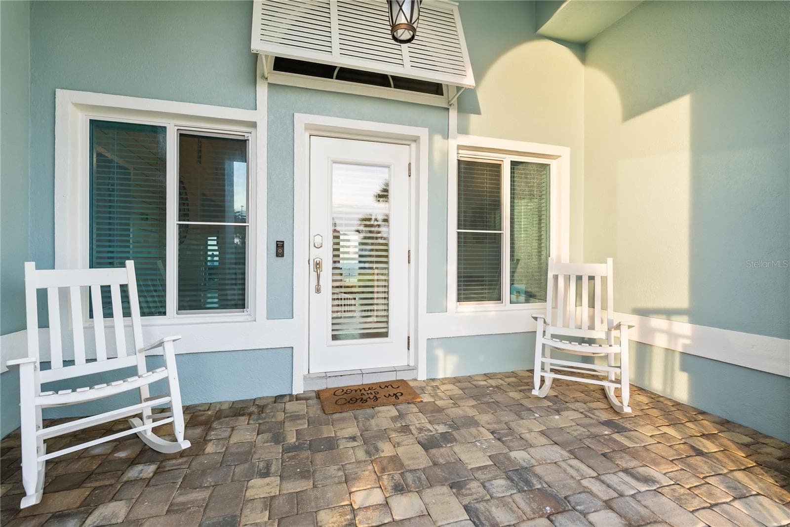 Front porch covered entrance - 2707 S ATLANTIC AVE, DAYTONA BEACH SHORES
