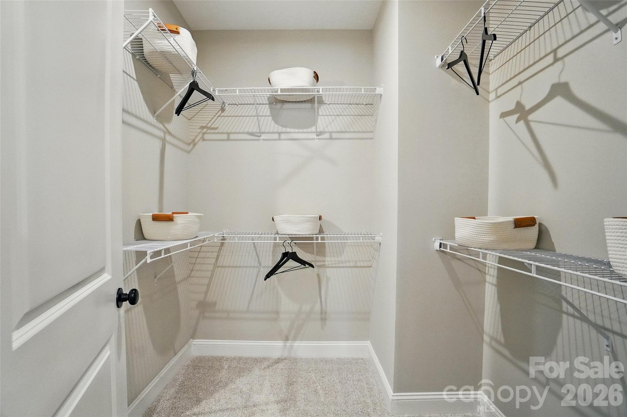 1 of 2 Closet in Primary Bedroom on 2nd Floor - 120029 Lavinia Lane, Charlotte