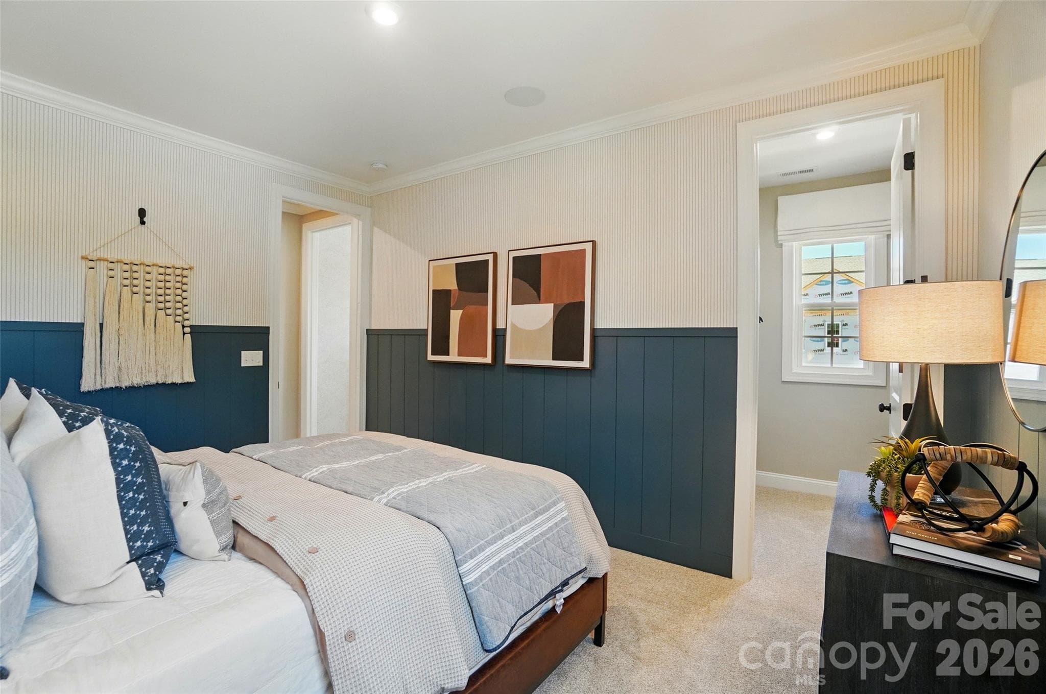 Guest Suite 1 with Walk in Closet - 2nd Floor - 120029 Lavinia Lane, Charlotte