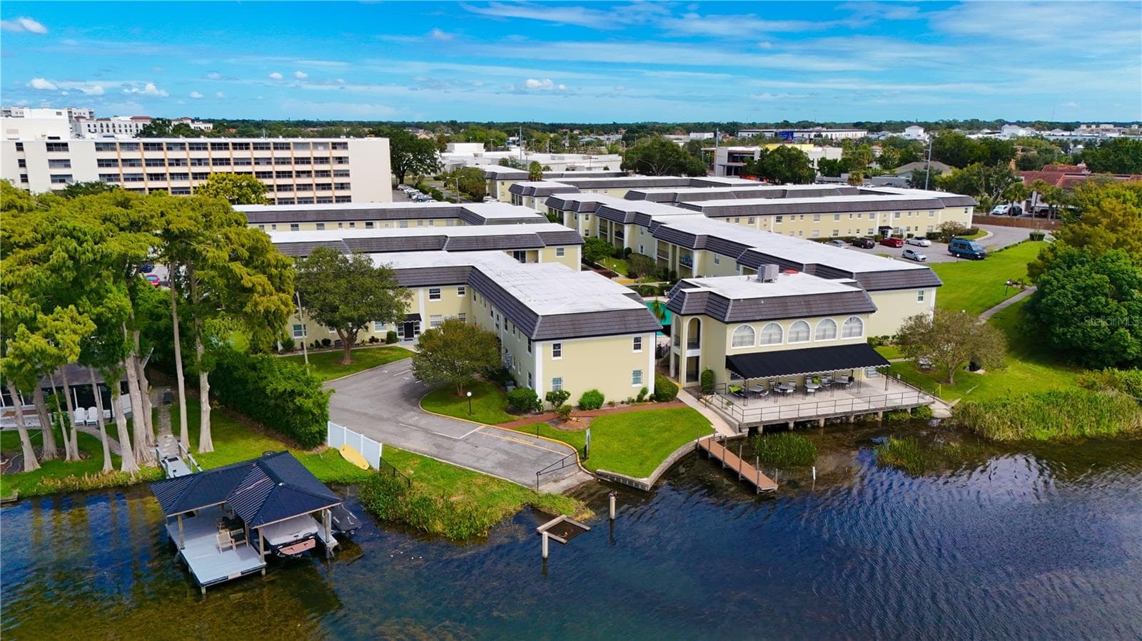 Aerial with Boat Ramp/Lake View - 1500 GAY RD #26-C, WINTER PARK