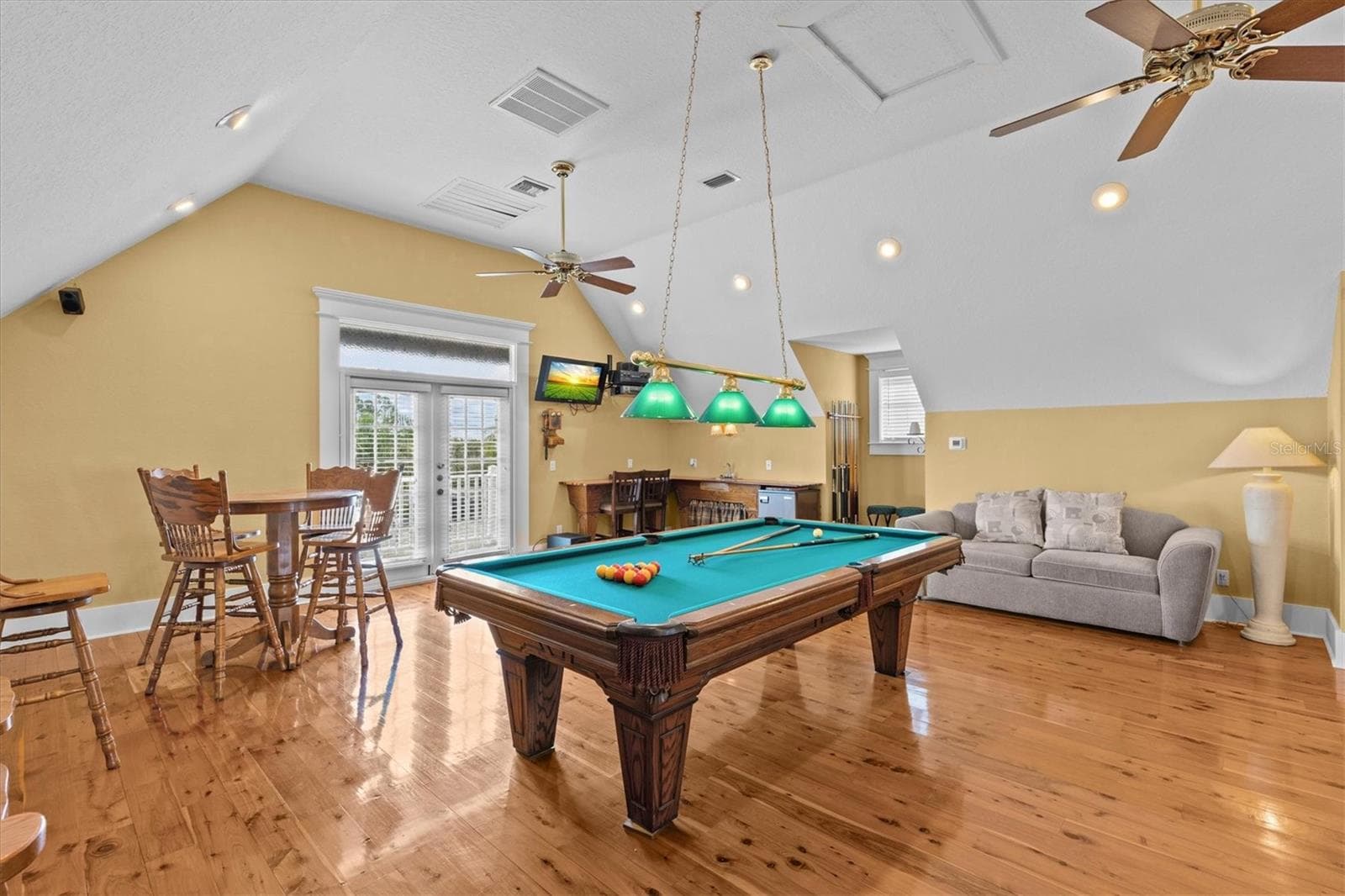 Current Loft used as a Game Room - 195 SPRING LAKE HWY, BROOKSVILLE