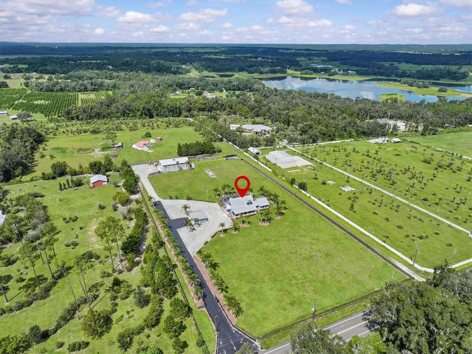 Aerial View - 195 SPRING LAKE HWY, BROOKSVILLE