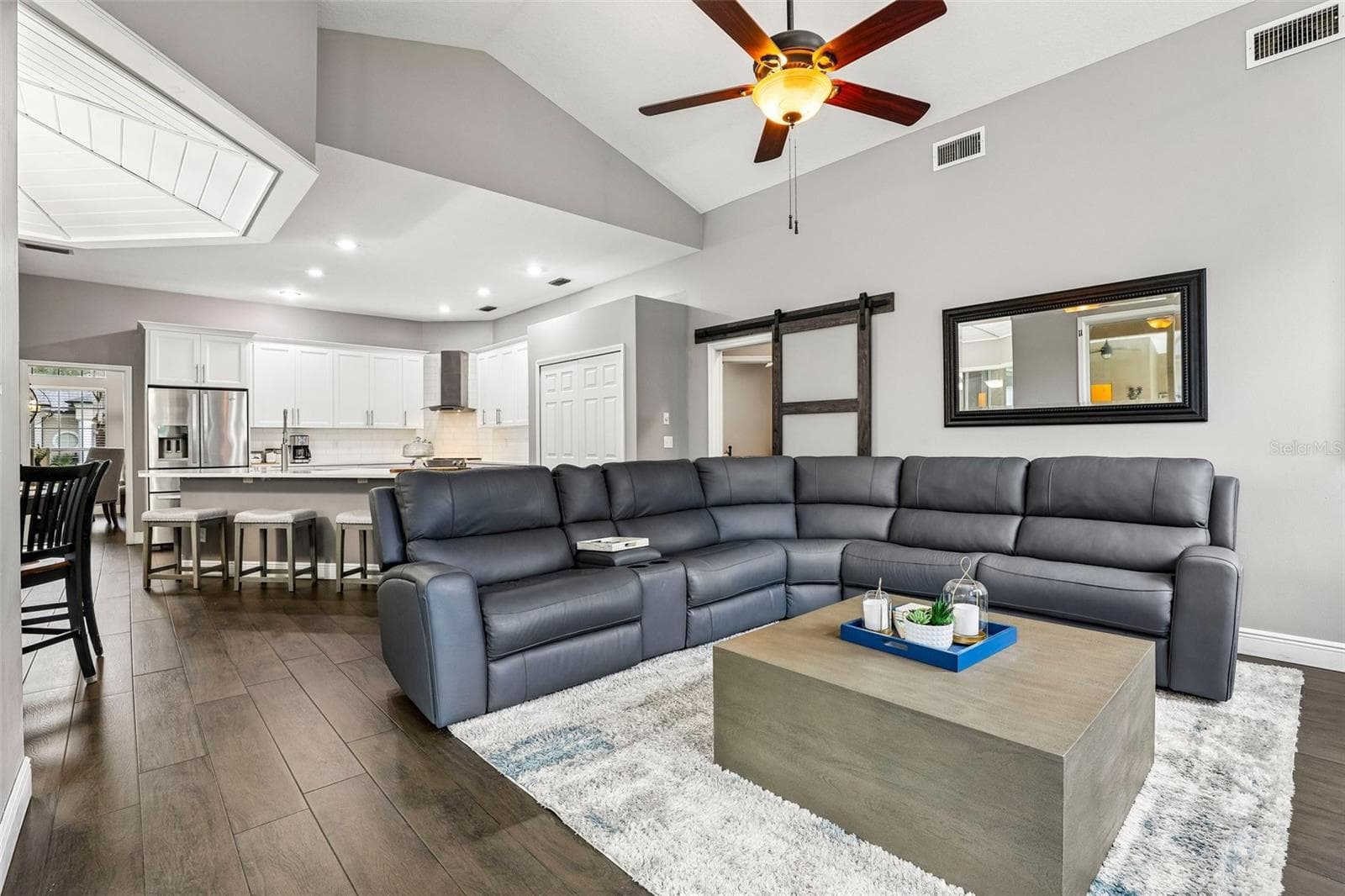 Kitchen Opens to Family Room - 1522 EAGLE NEST CIR, WINTER SPRINGS