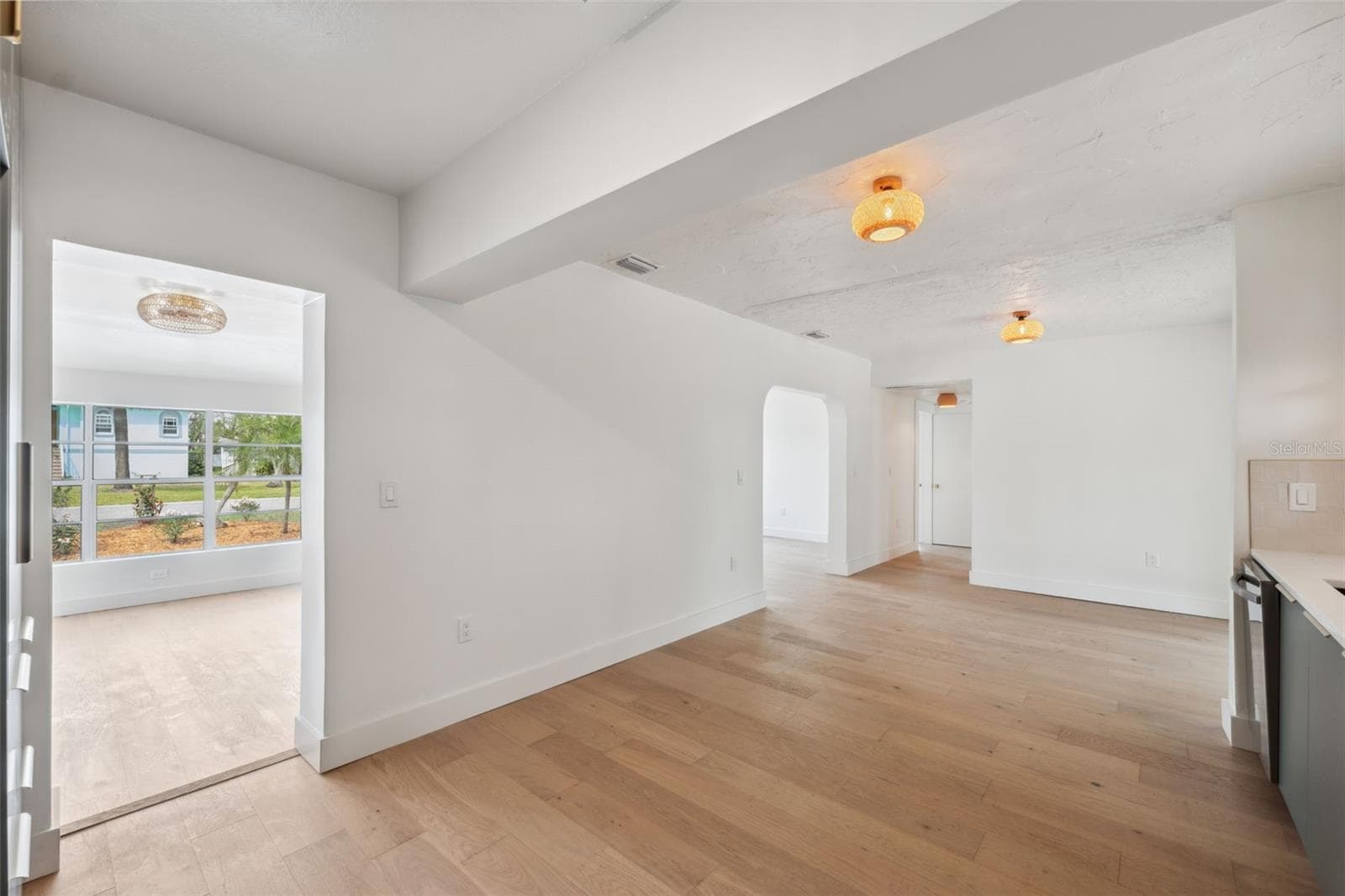 view to bonus room on left - 108 5TH ST, BELLEAIR BEACH