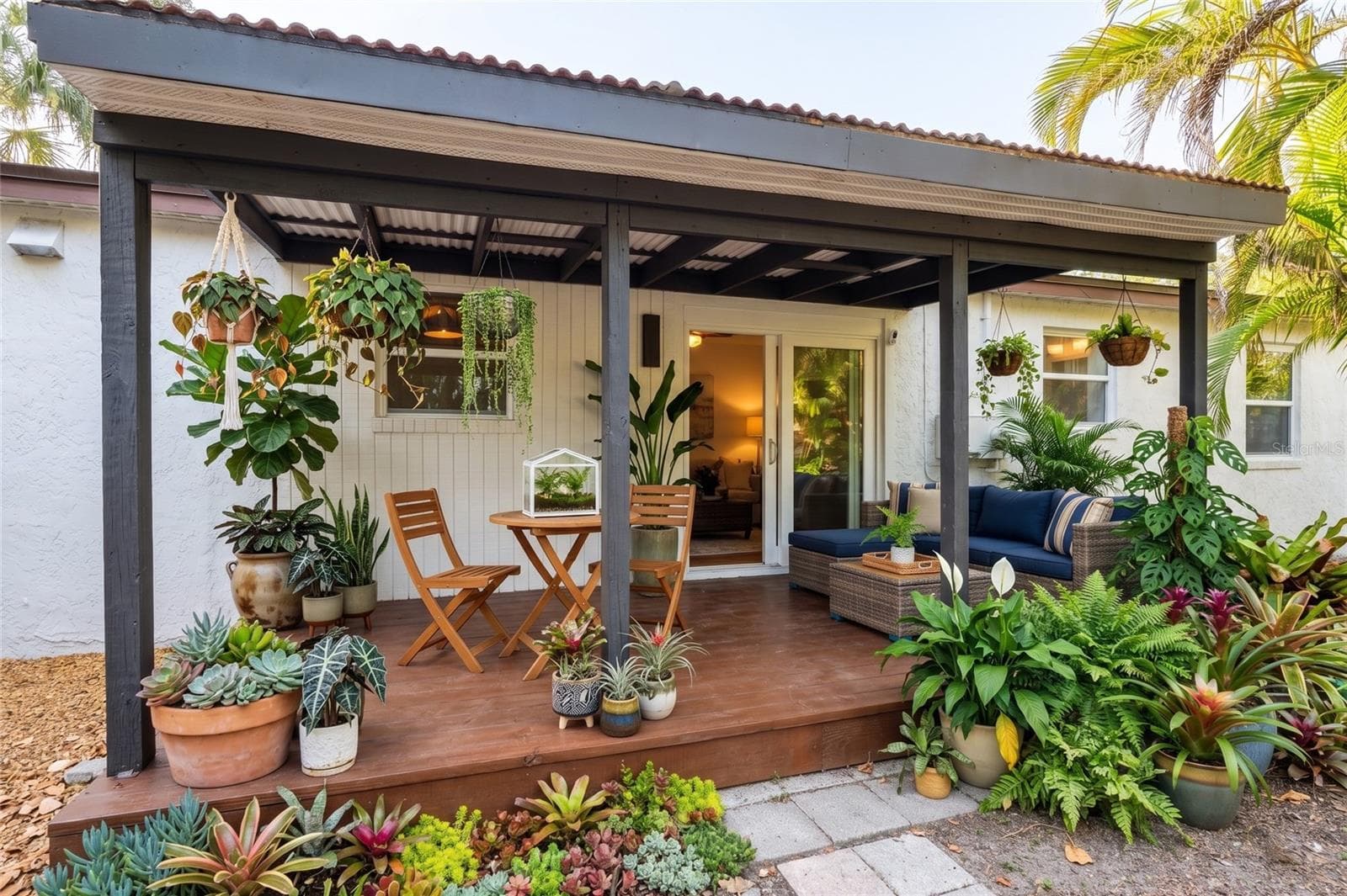 back covered porch - 108 5TH ST, BELLEAIR BEACH