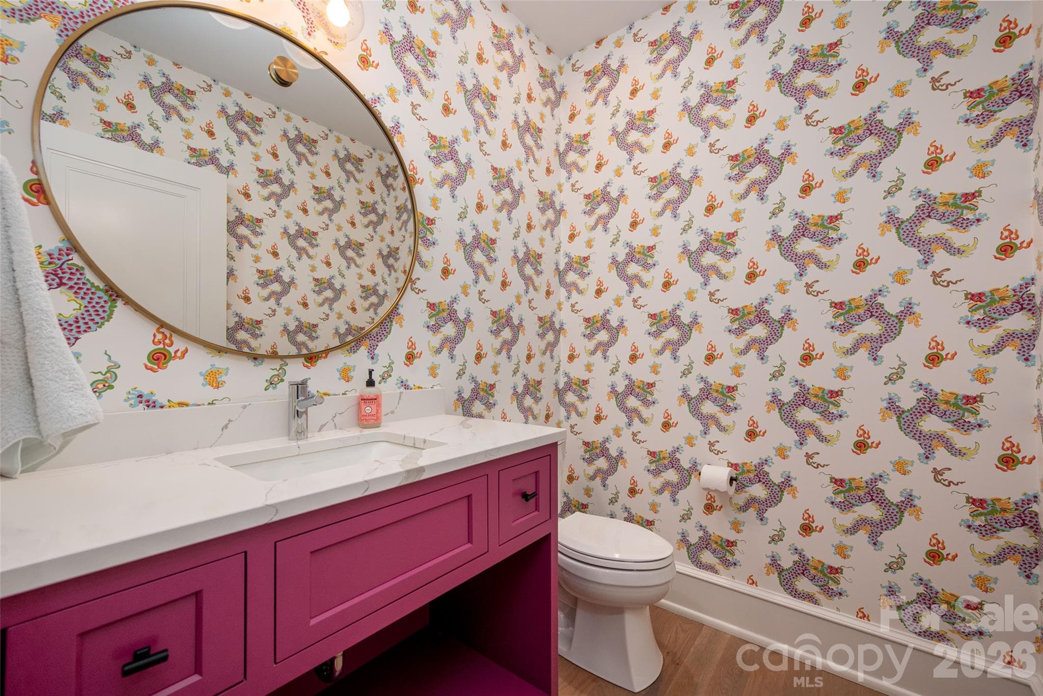 Half bath upstairs - 2111 Cortelyou Road, Charlotte