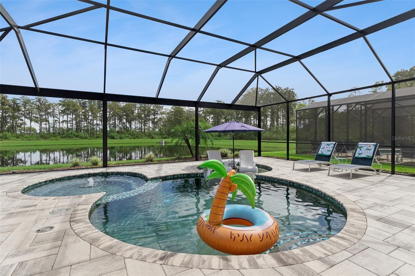 Pool & Lanai - 13541 PARKFIELD WAY, WINTER GARDEN