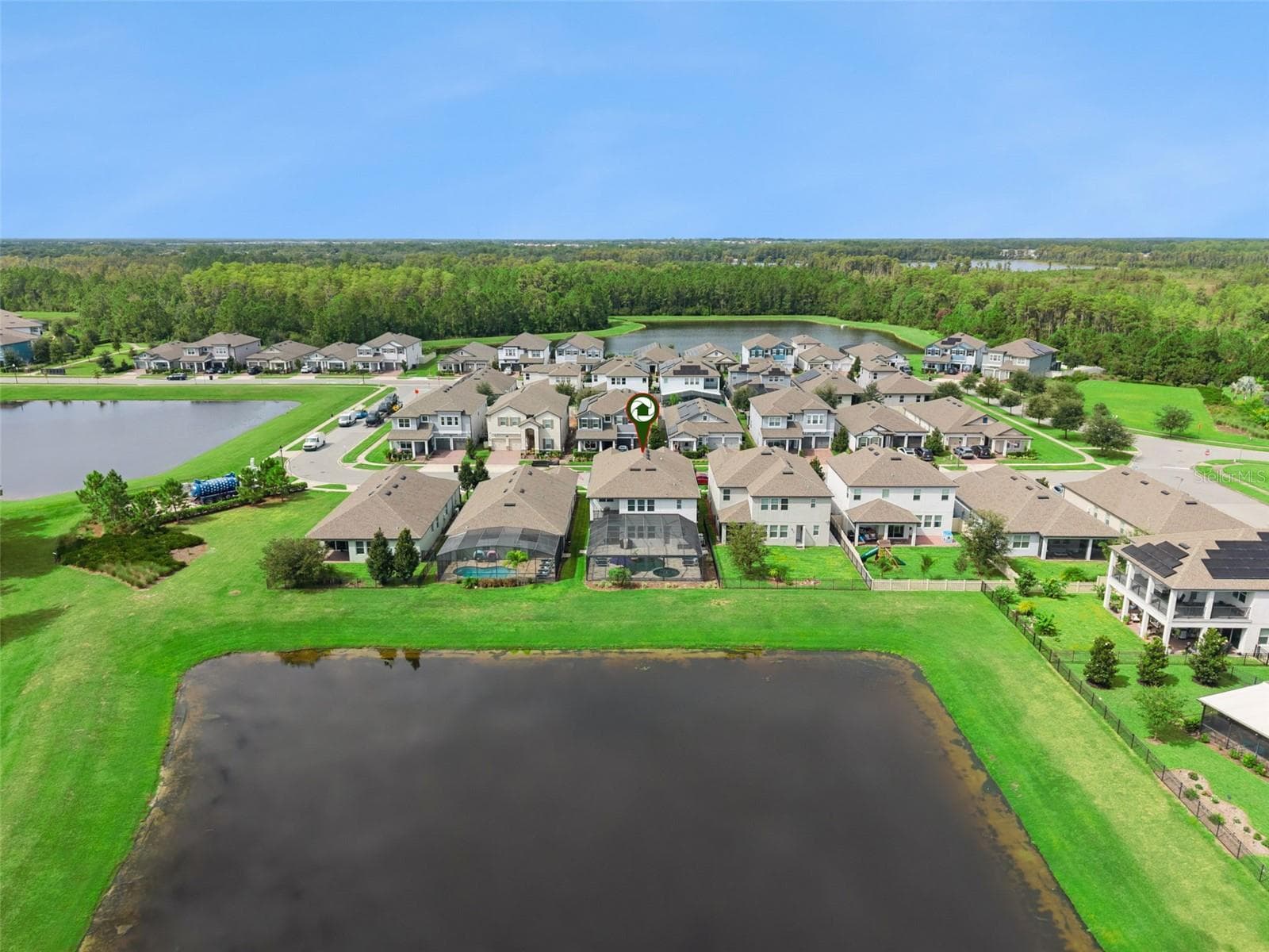 Aerial View - 13541 PARKFIELD WAY, WINTER GARDEN