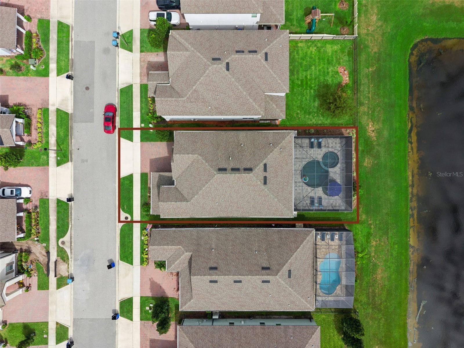 Aerial View - 13541 PARKFIELD WAY, WINTER GARDEN
