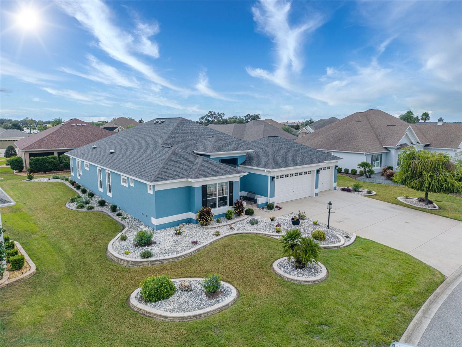 Aerial Left - 2835 CEDAR GROVE LOOP, THE VILLAGES