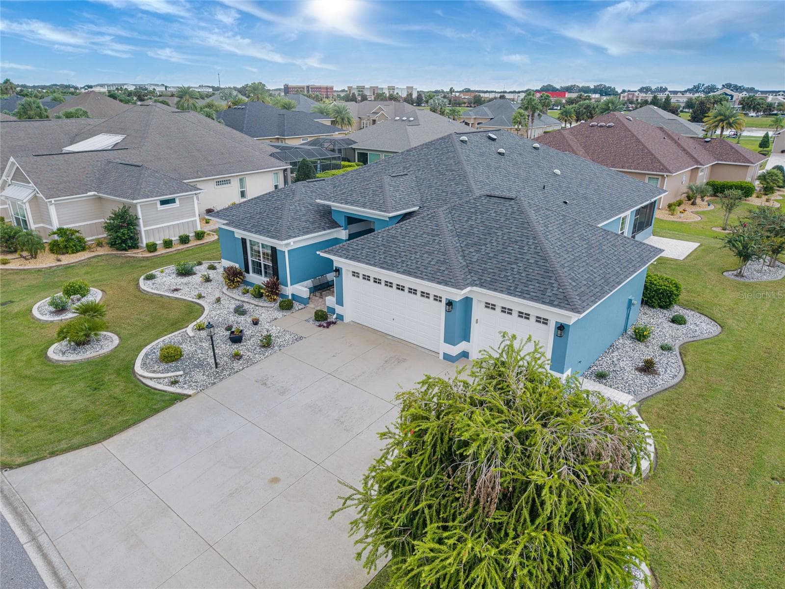 Aerial Right - 2835 CEDAR GROVE LOOP, THE VILLAGES