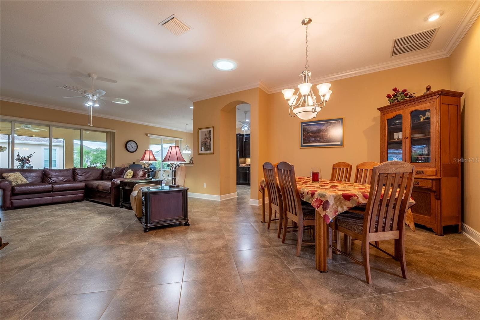 Dining Area - 2835 CEDAR GROVE LOOP, THE VILLAGES