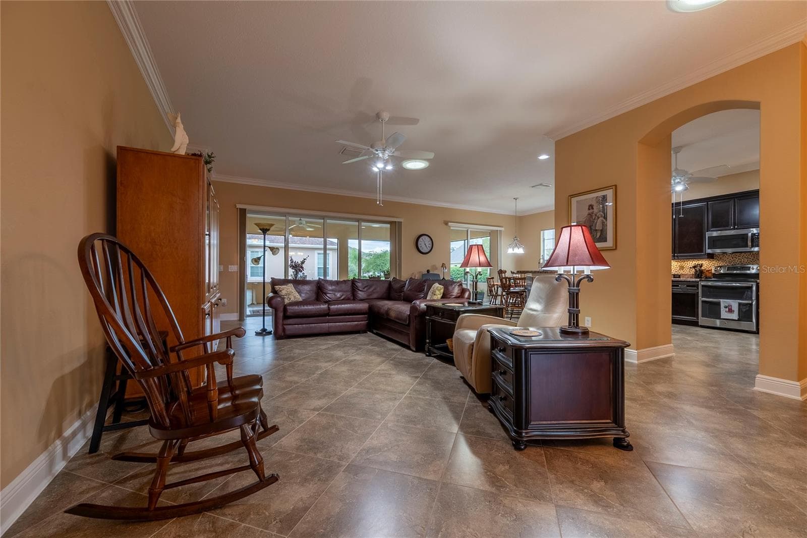 Living Room - 2835 CEDAR GROVE LOOP, THE VILLAGES