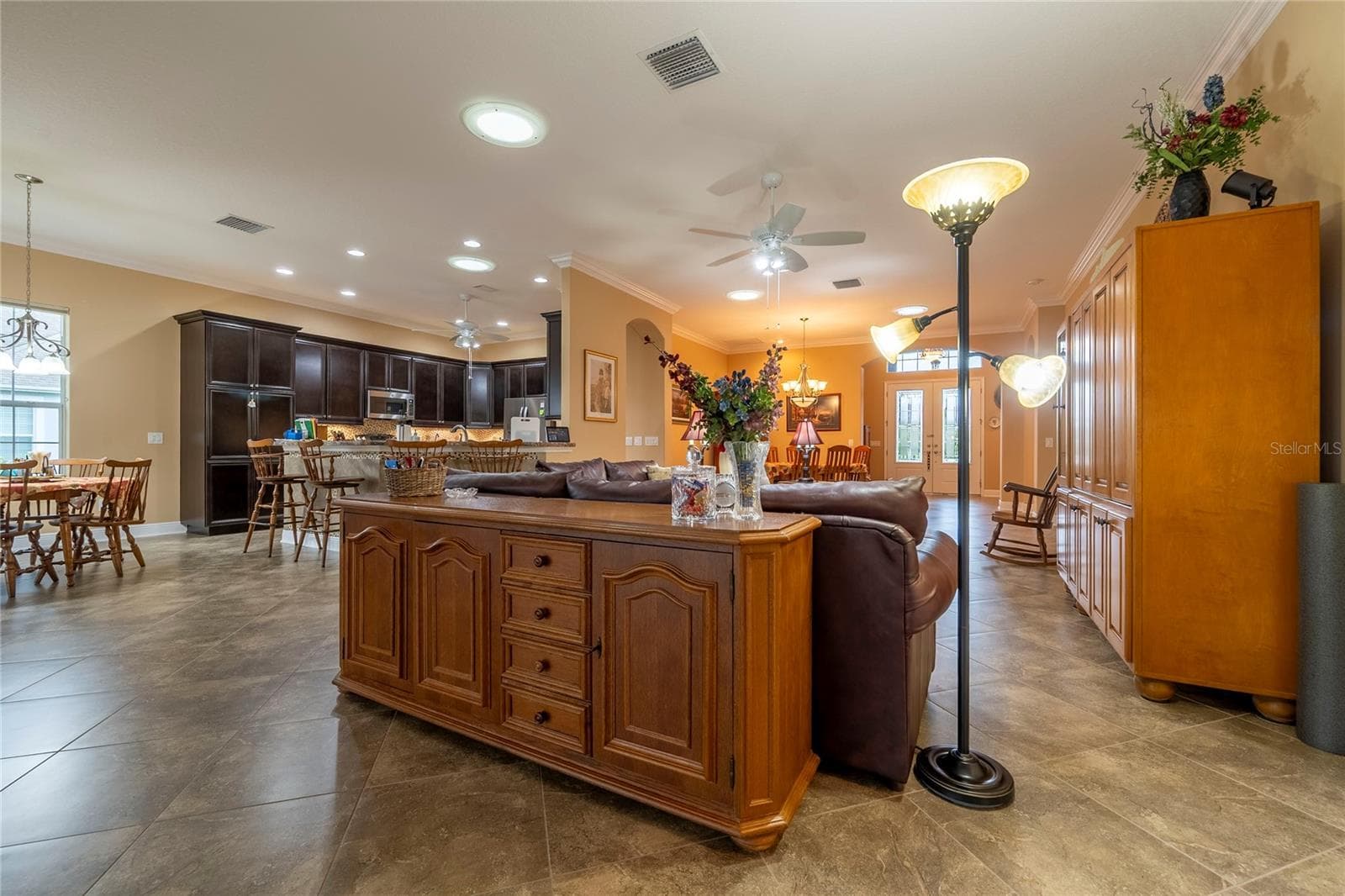 Living Room - 2835 CEDAR GROVE LOOP, THE VILLAGES